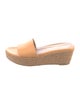 Stuart Weitzman Leather Slides