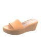 Stuart Weitzman Leather Slides