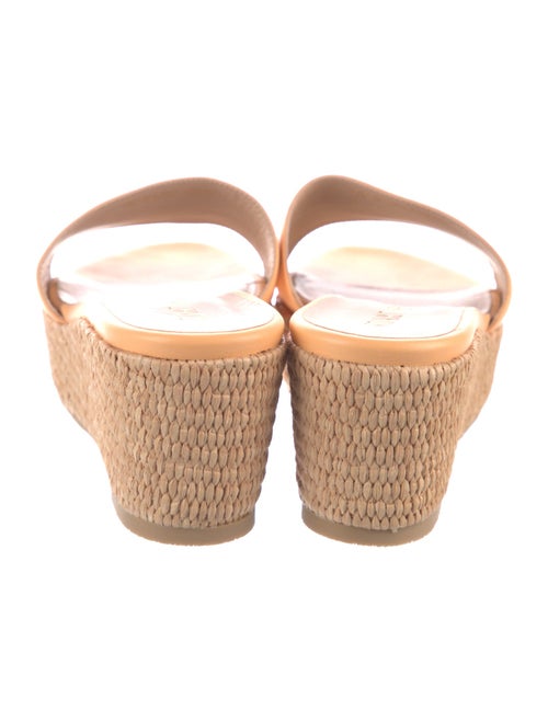 Stuart Weitzman Leather Slides