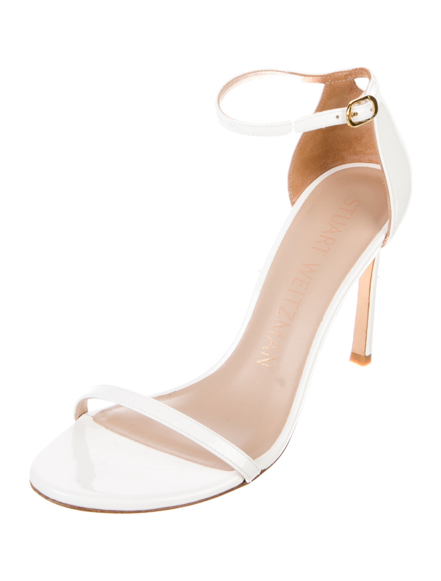 Stuart Weitzman Patent Leather Sandals