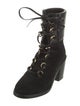 Stuart Weitzman Suede Lace-Up Boots