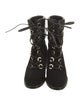 Stuart Weitzman Suede Lace-Up Boots