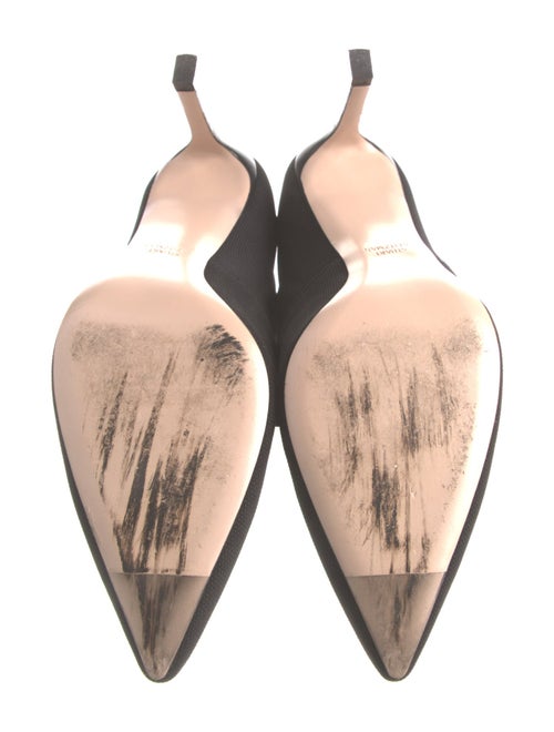 Stuart Weitzman Leather Trim Embellishment Sock Boots