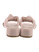 Stuart Weitzman Leather Slides