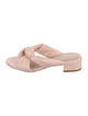 Stuart Weitzman Leather Slides