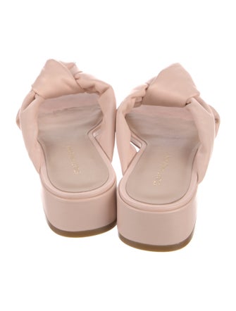 Stuart Weitzman Leather Slides
