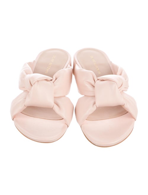 Stuart Weitzman Leather Slides