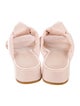 Stuart Weitzman Leather Slides