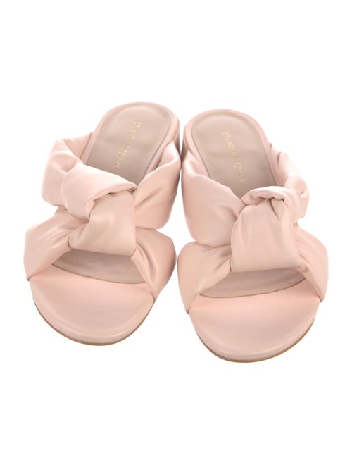 Stuart Weitzman Leather Slides