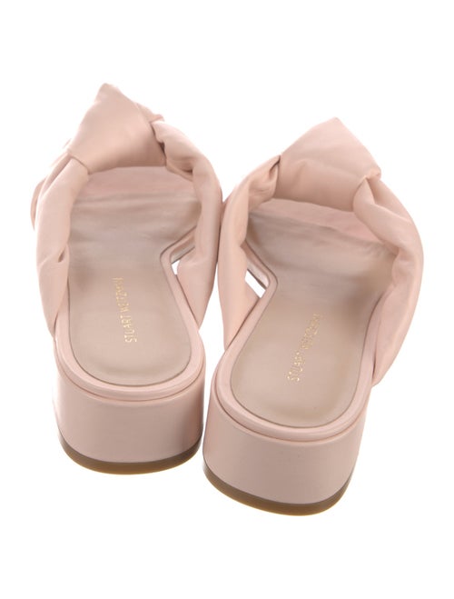 Stuart Weitzman Leather Slides