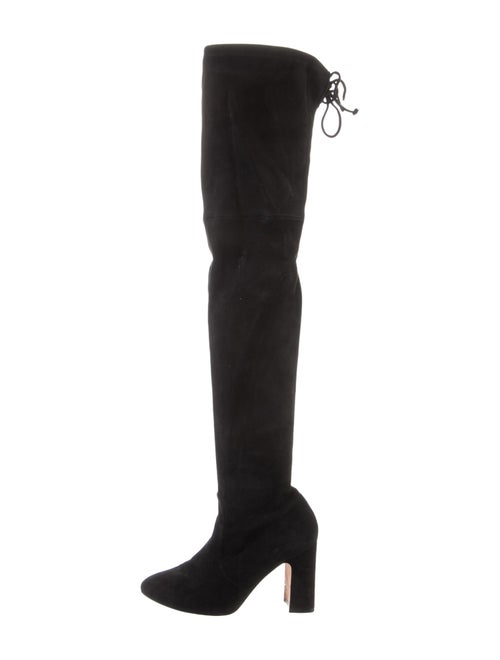 Stuart Weitzman Suede Sock Boots