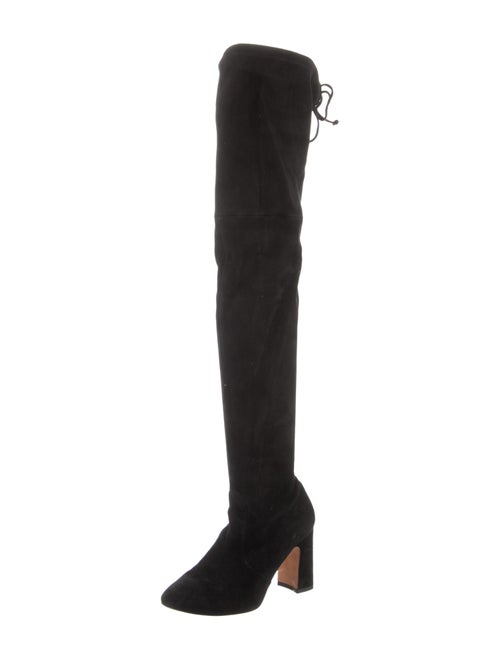 Stuart Weitzman Suede Sock Boots
