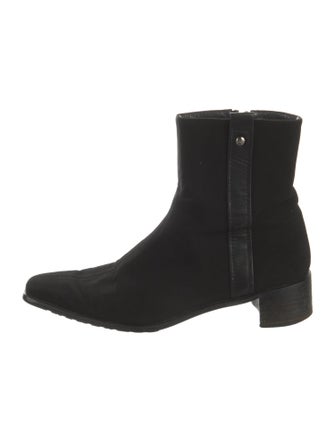 Stuart Weitzman Canvas Boots