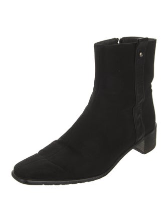 Stuart Weitzman Canvas Boots