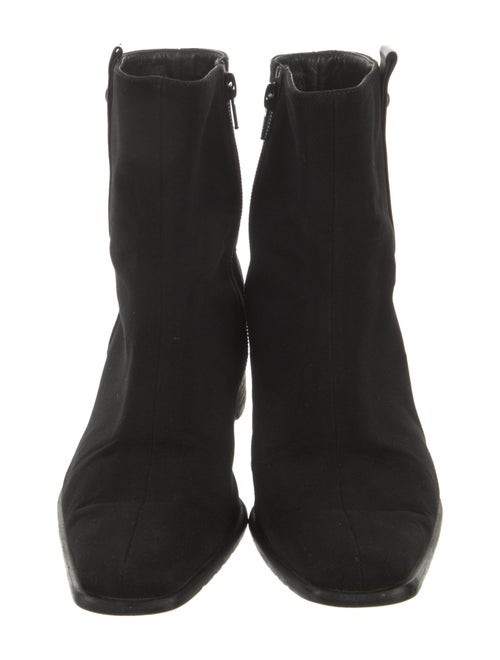 Stuart Weitzman Canvas Boots