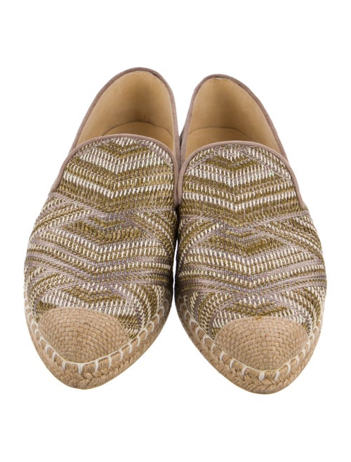 Stuart Weitzman Tweed Printed Espadrilles
