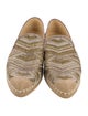 Stuart Weitzman Tweed Printed Espadrilles