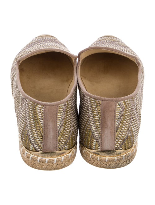 Stuart Weitzman Tweed Printed Espadrilles