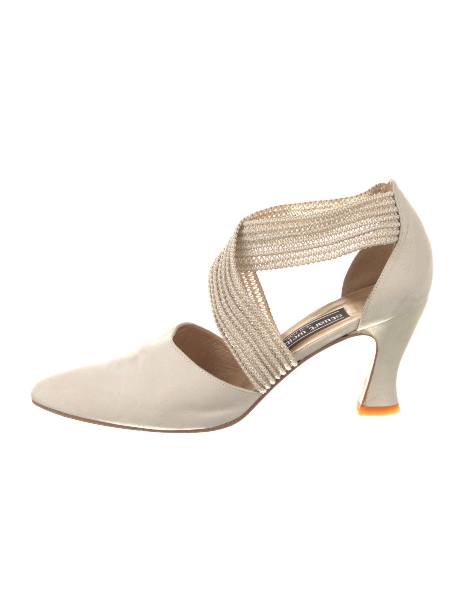 Stuart Weitzman Nubuck D'Orsay Pumps