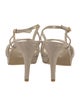 Stuart Weitzman Suede Slingback Sandals