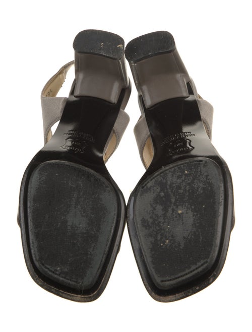 Stuart Weitzman Suede Slingback Sandals