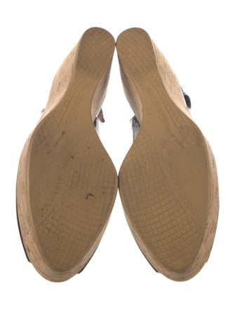 Stuart Weitzman Patent Leather Slingback Sandals