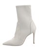 Stuart Weitzman Leather Sock Boots