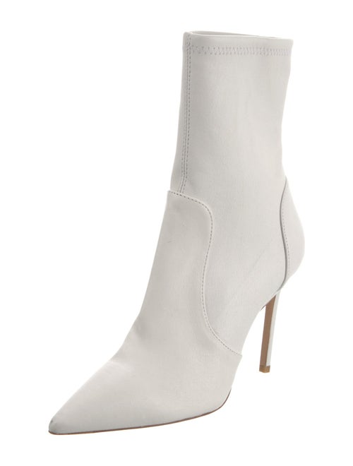 Stuart Weitzman Leather Sock Boots