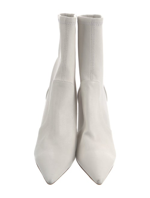 Stuart Weitzman Leather Sock Boots