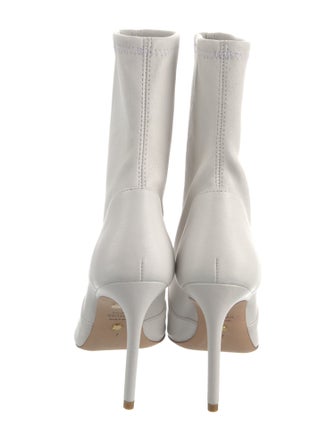 Stuart Weitzman Leather Sock Boots