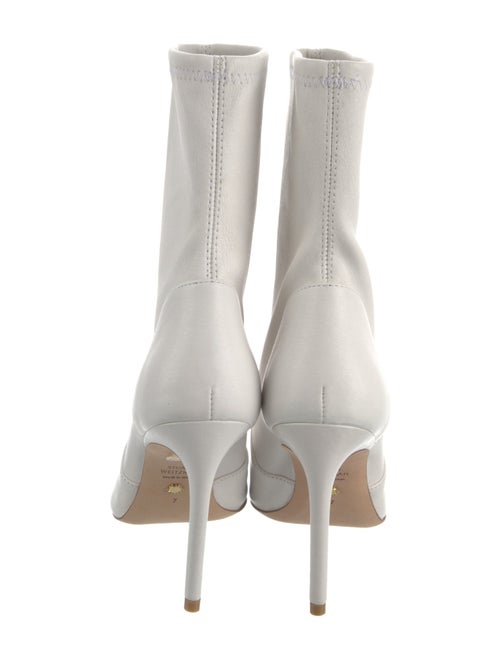 Stuart Weitzman Leather Sock Boots