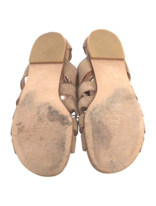 Stuart Weitzman Suede Gladiator Sandals