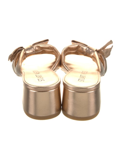 Stuart Weitzman Leather Slides