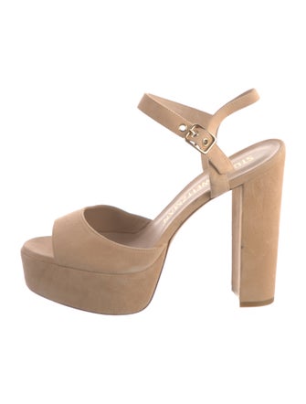 Stuart Weitzman Suede Sandals