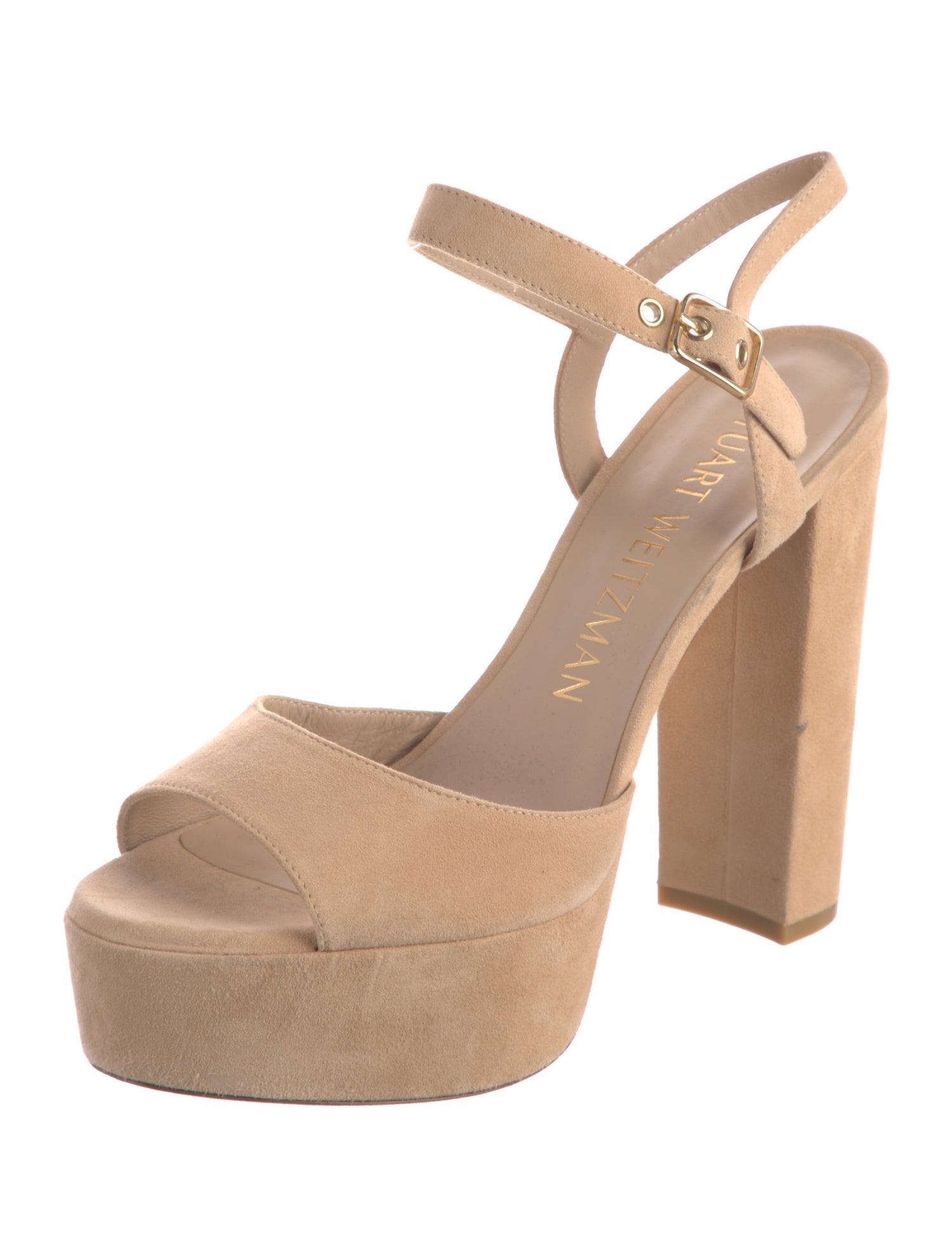 Stuart Weitzman Suede Sandals