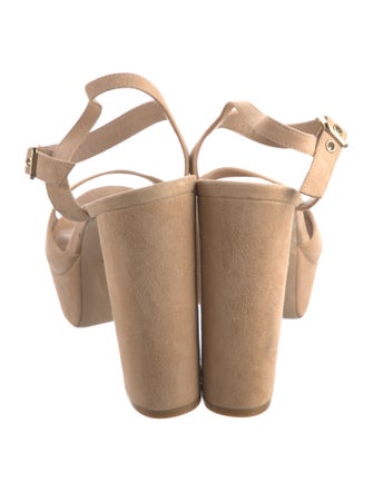 Stuart Weitzman Suede Sandals