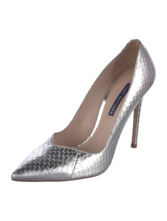 Stuart Weitzman Snakeskin Pumps