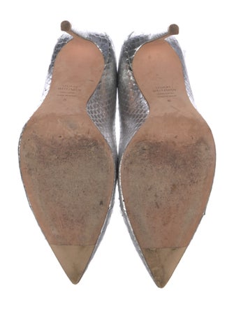 Stuart Weitzman Snakeskin Pumps