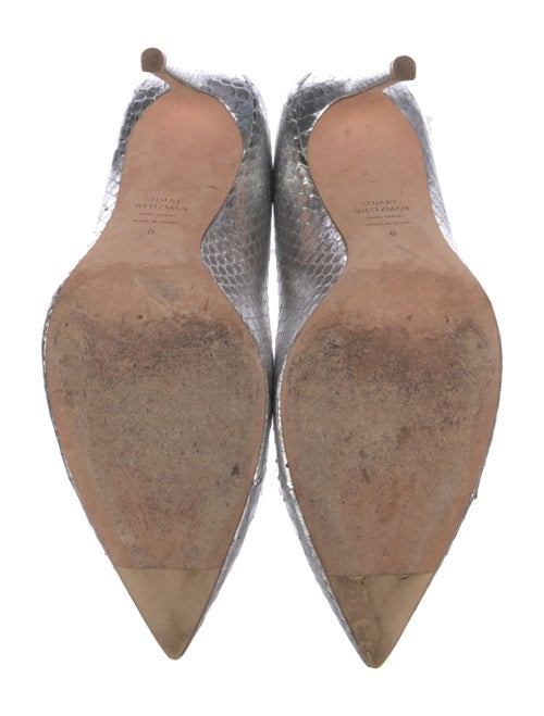 Stuart Weitzman Snakeskin Pumps