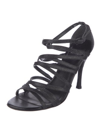 Stuart Weitzman Suede Slingback Sandals