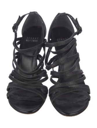 Stuart Weitzman Suede Slingback Sandals