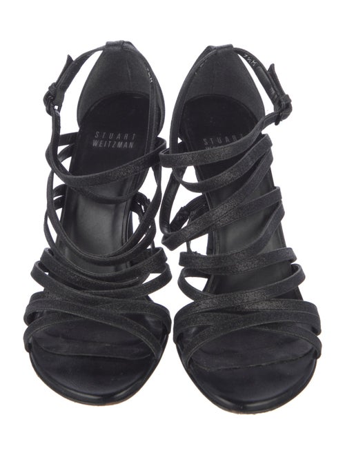 Stuart Weitzman Suede Slingback Sandals