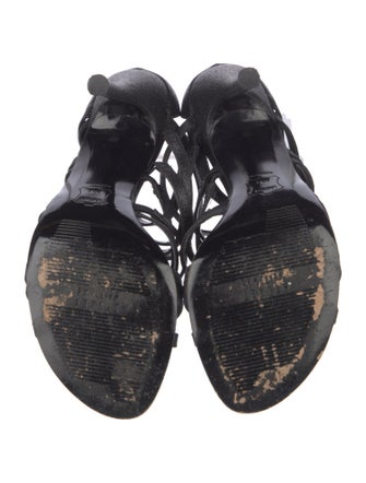 Stuart Weitzman Suede Slingback Sandals