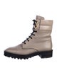 Stuart Weitzman Leather Combat Boots