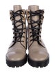 Stuart Weitzman Leather Combat Boots