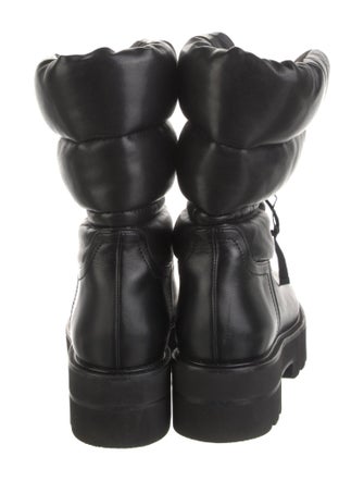 Stuart Weitzman Leather Combat Boots