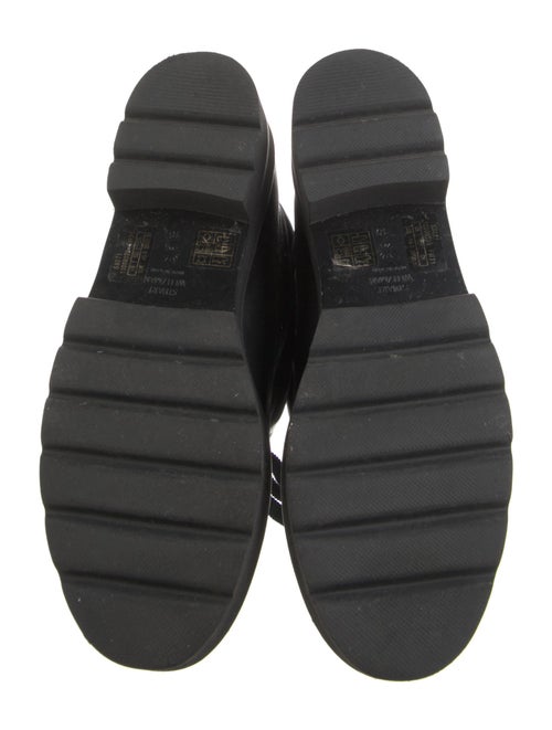 Stuart Weitzman Leather Combat Boots
