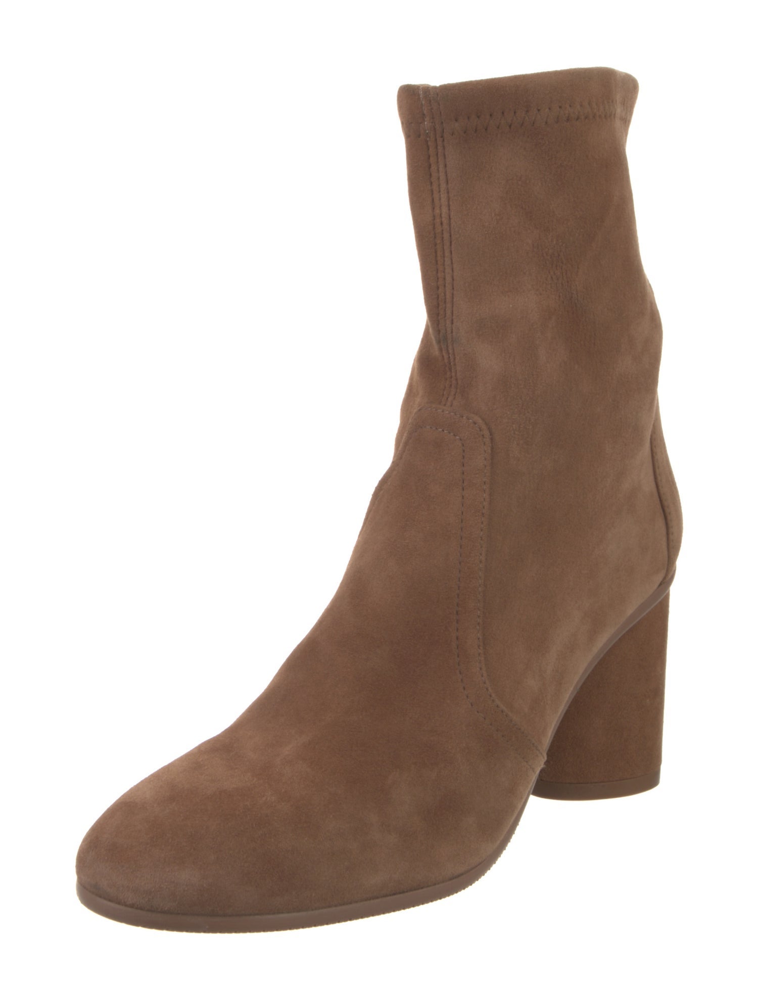 Stuart Weitzman Suede Sock Boots