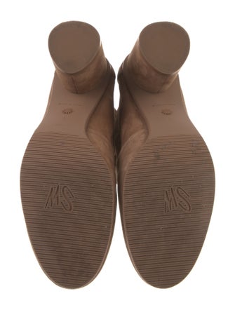 Stuart Weitzman Suede Sock Boots