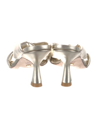 Stuart Weitzman Leather Slides